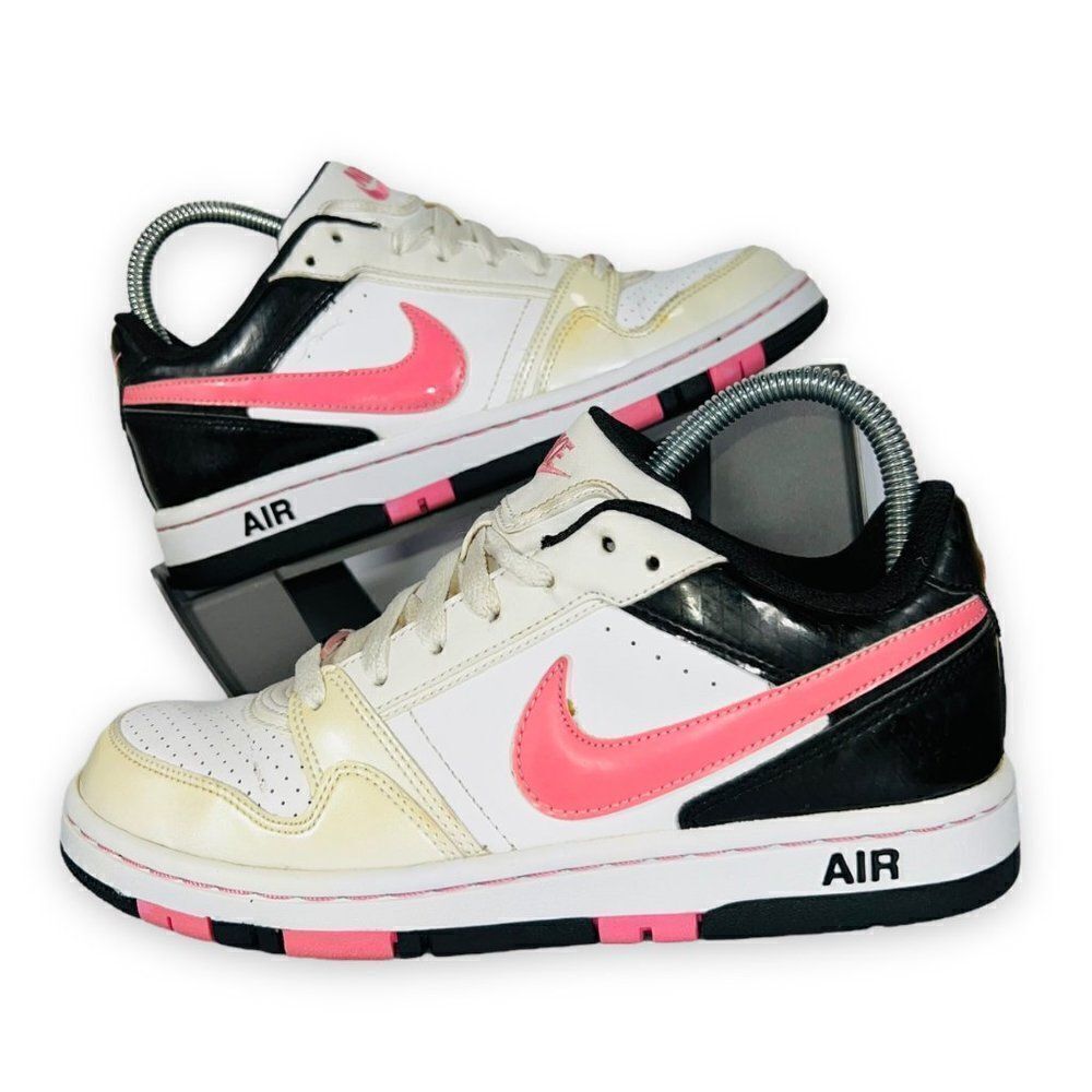 Nike Air Prestige III Lifestyle Sneakers White / Black / Pink Women's 6.5